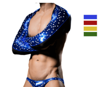 Metallic Star Shawl