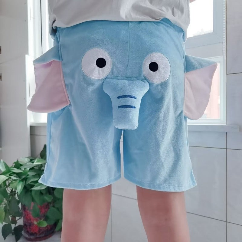 Elephant Front Sleeper Shorts