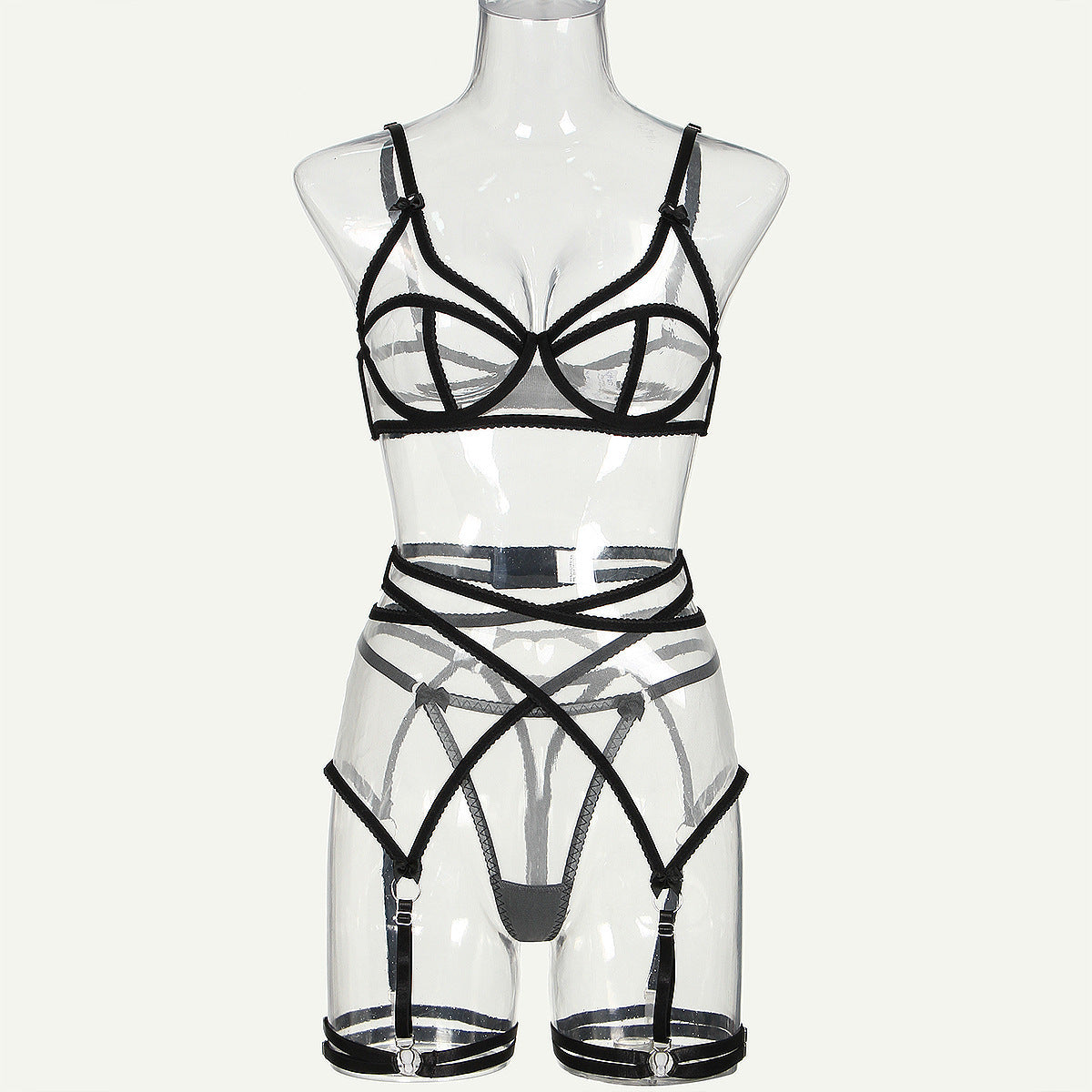 Simply Nude Garter Set