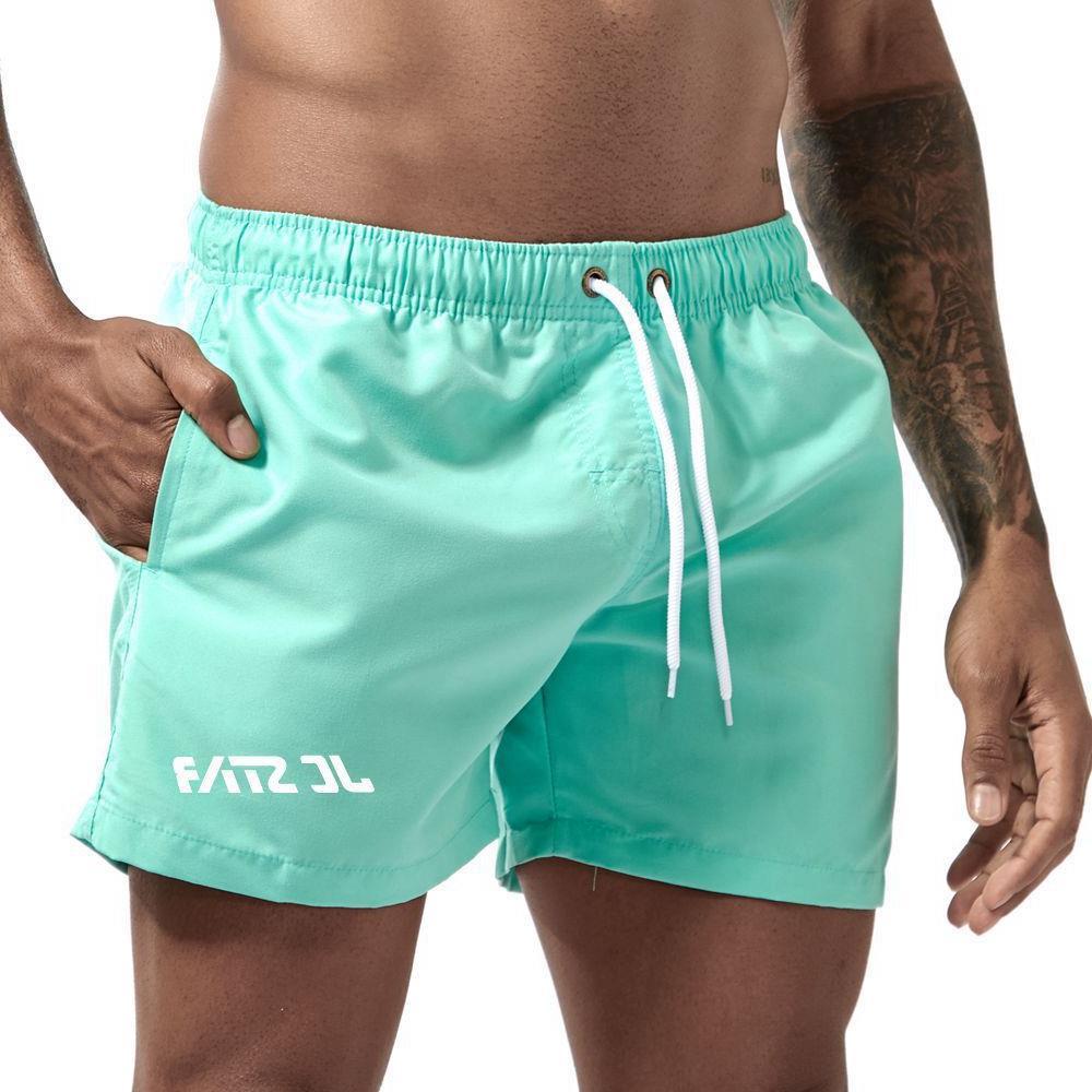 Mid Thigh Swim Shorts