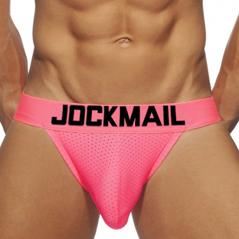 Neon Mesh Jockmail Jockstrap