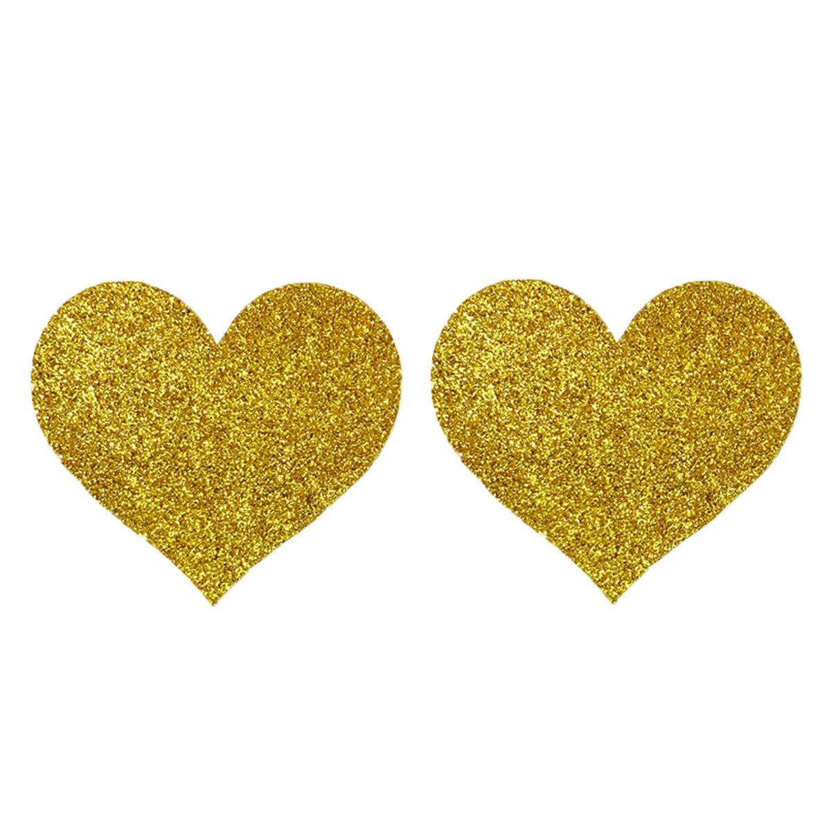 Glitter Heart-shaped Disposable Nipple Pasties