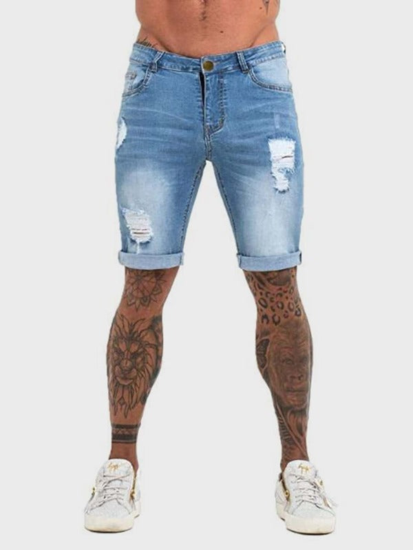 Worn Look Jorts