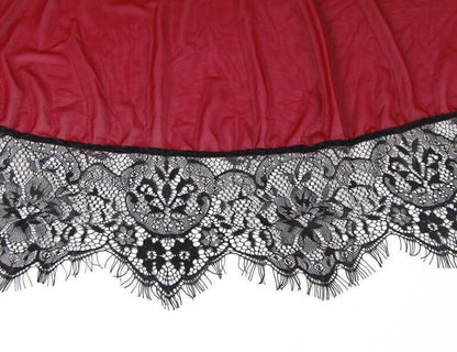 Nicki's Backless Lace Slip Nightdress