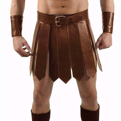 Cosplay Leather Skirt
