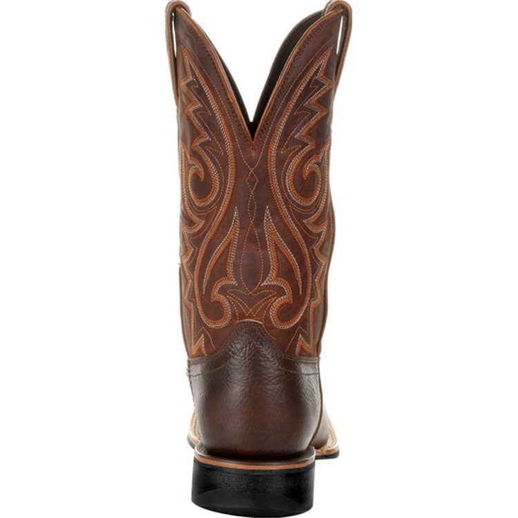 Square Toe Western Cowboy Boots