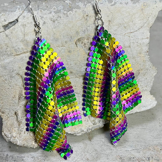 Mardi Gras Earrings