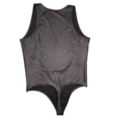 Leather Look Bodysuit