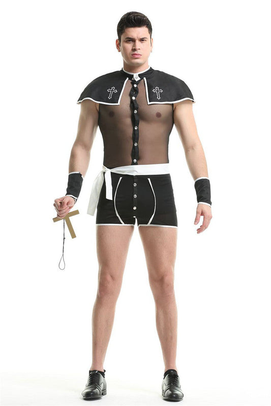 Sexy Male Priest Costume