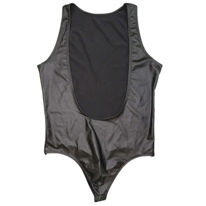 Leather Look Bodysuit