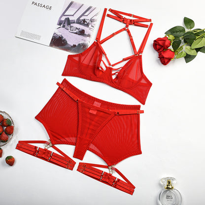 Silk Mesh Hanging Neck Set