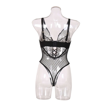 Dot Mesh Bodysuit