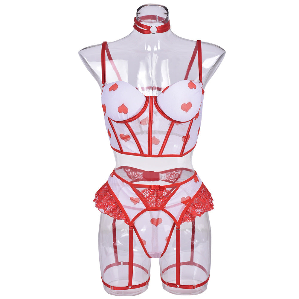 My Heart Mini Corset Three Piece Set