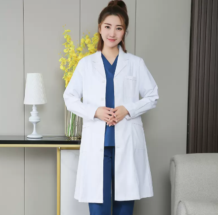 Long Sleeve, Womens, Doctor/Nurse Coat