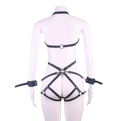 Twp Point O-ring Control Harness with Wrist Straps