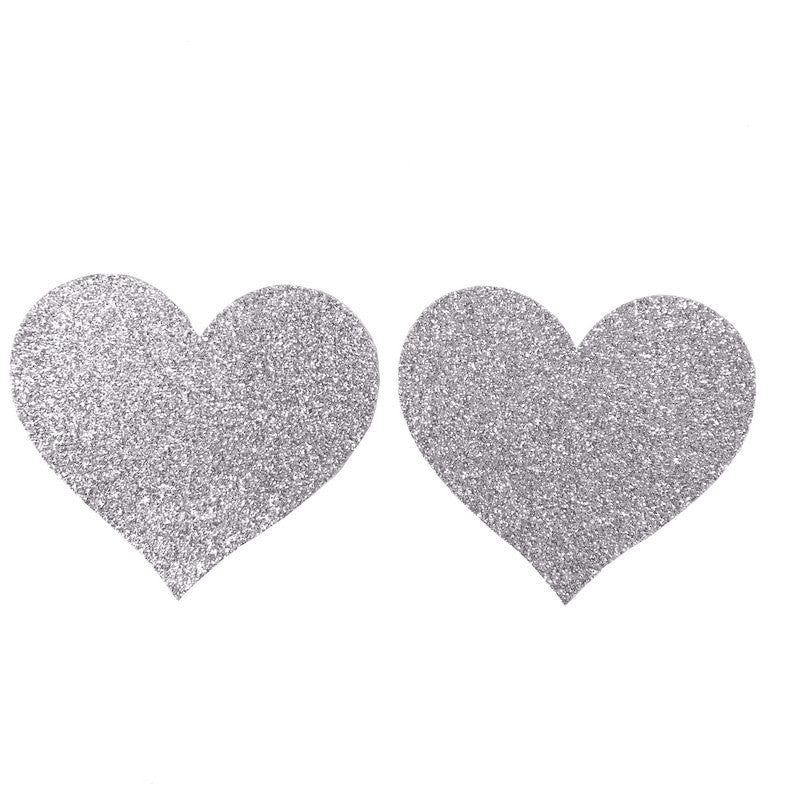 Glitter Heart-shaped Disposable Nipple Pasties