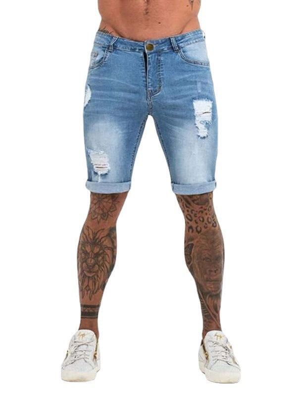 Worn Look Jorts