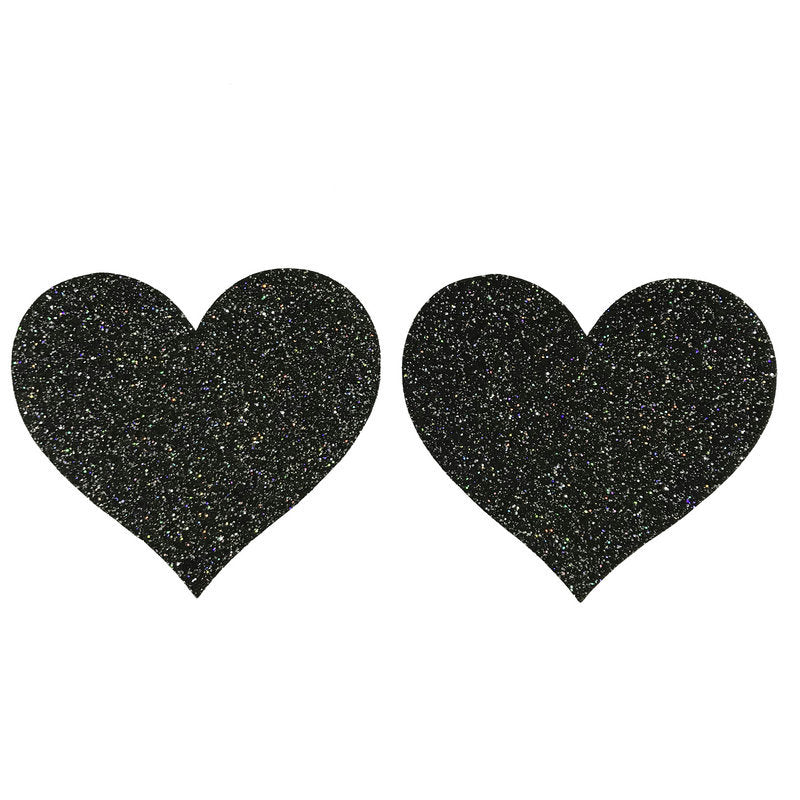 Glitter Heart-shaped Disposable Nipple Pasties