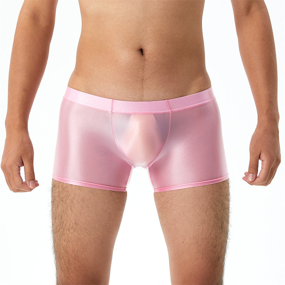 Silky Transparent Boxers