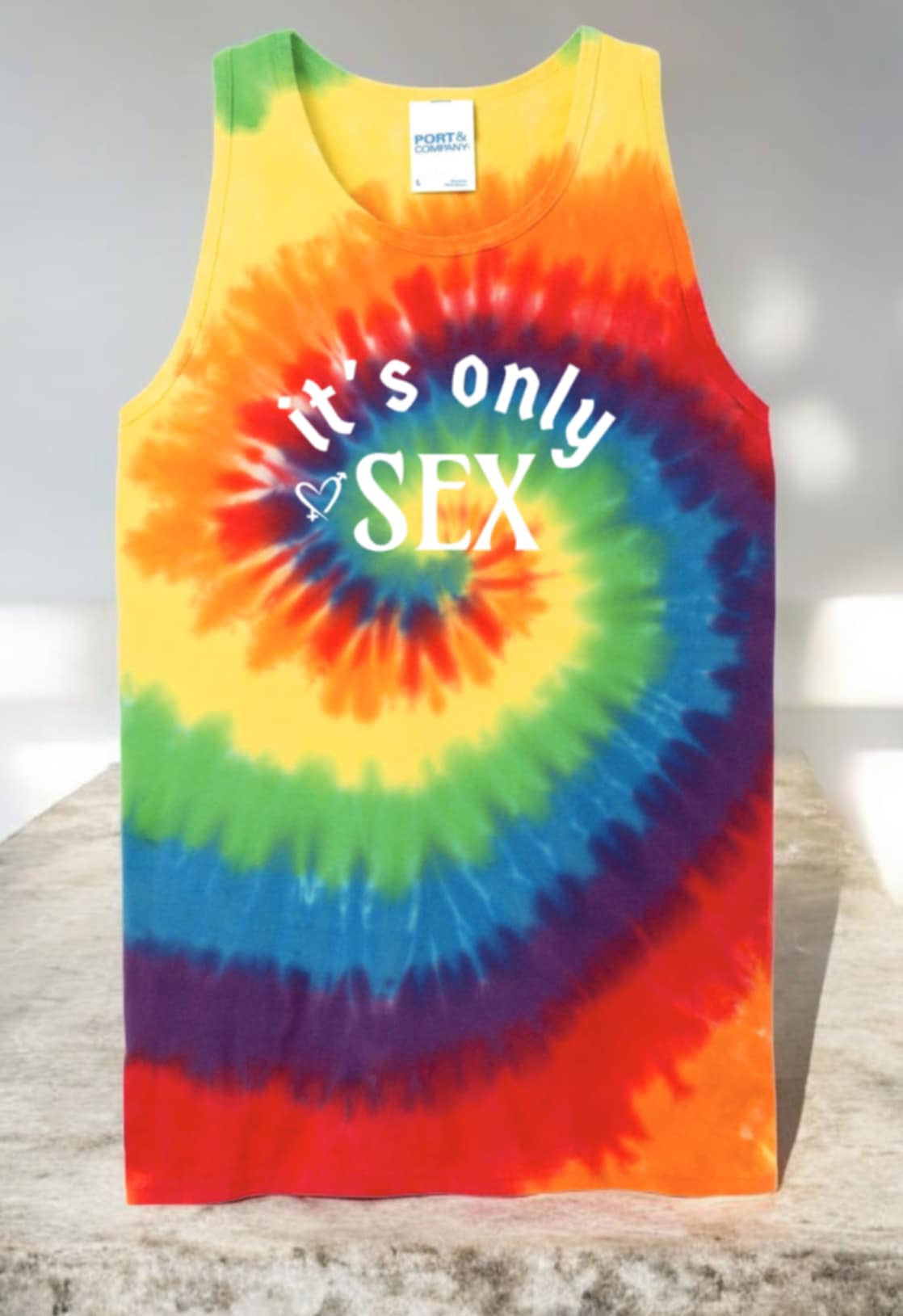 It’s Only Sex Tie Dye Tank Unisex