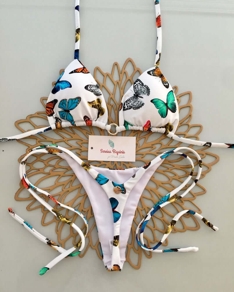 Tropical Bliss Thong Bikini