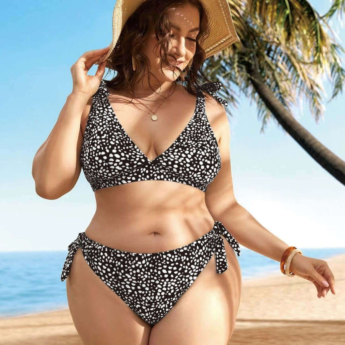 Justice Lace-up Bikini