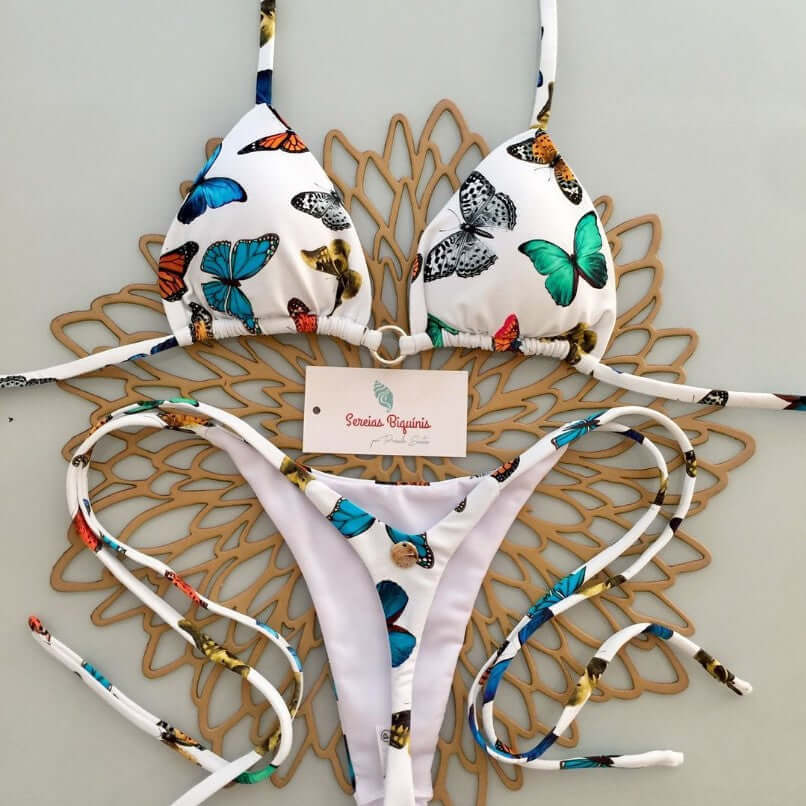 Tropical Bliss Thong Bikini