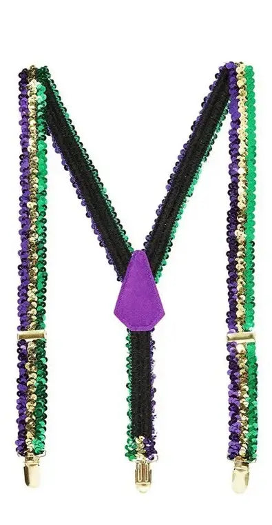 Mardi Gras Suspenders