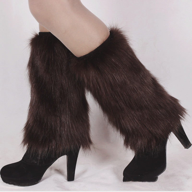 Faux Fur Leg Covers