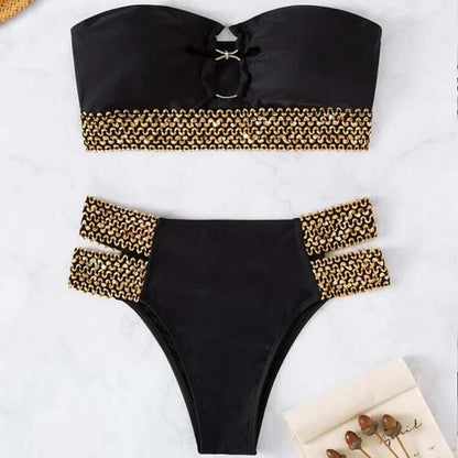 Ribbon's Edge Cheeky Bikini