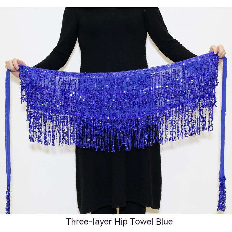 Sequined Tassel Hip Skirt