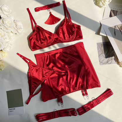 Silk Maid Tasseled Set