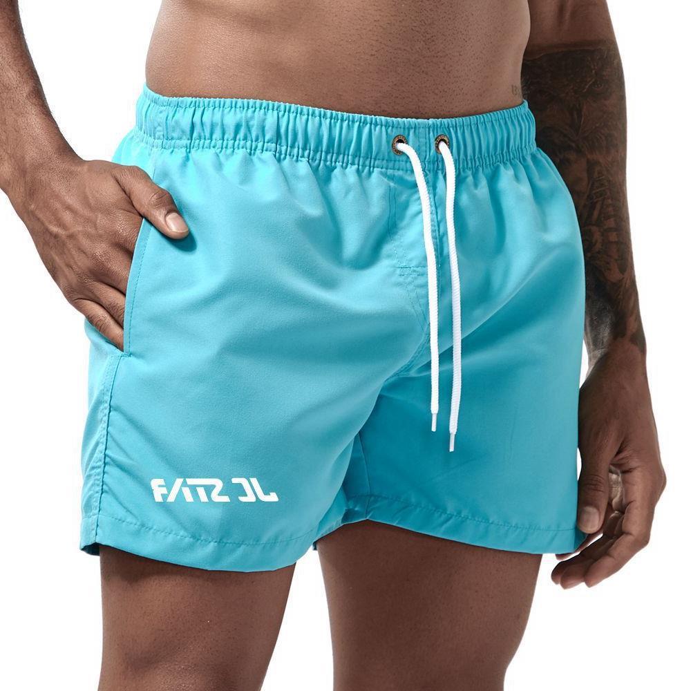 Mid Thigh Swim Shorts