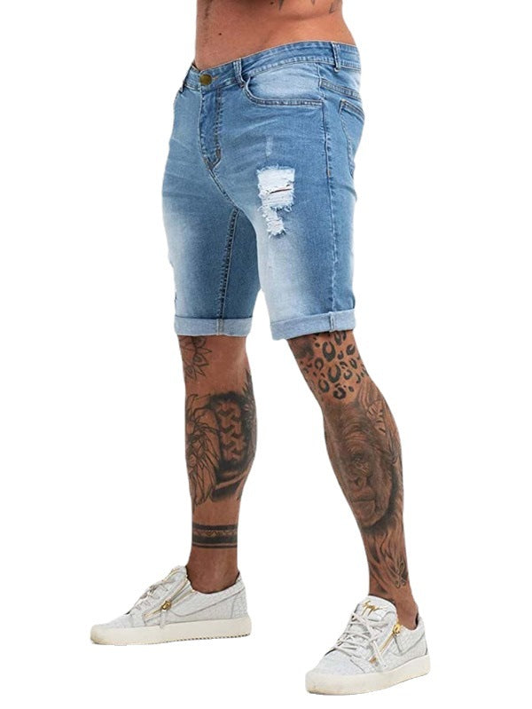 Worn Look Jorts