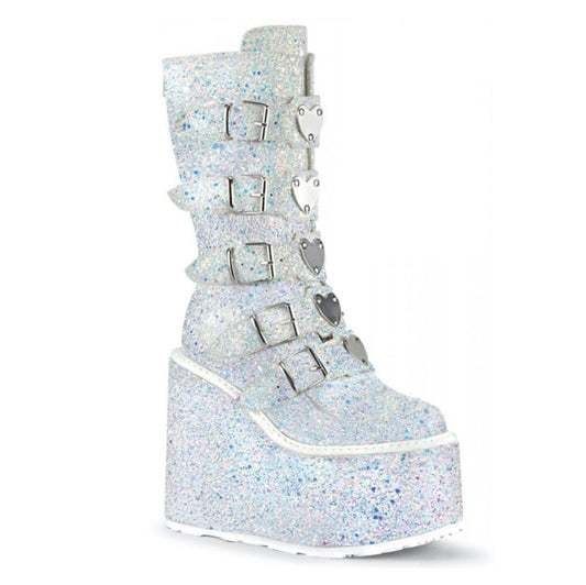 Glitterbomb Festival Platform Boots