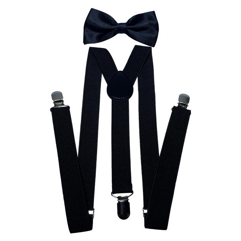 Suspenders and Bow Tie Combo