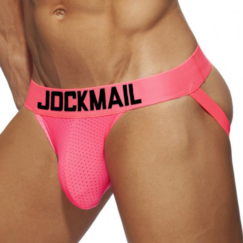 Neon Mesh Jockmail Jockstrap