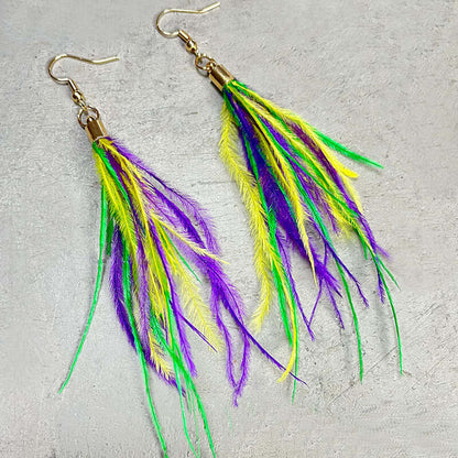 Mardi Gras Earrings