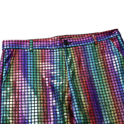 Metallic Dress Slacks