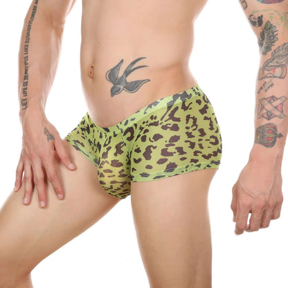 Men's Leopard Mesh Shorts (Multiple Colors)