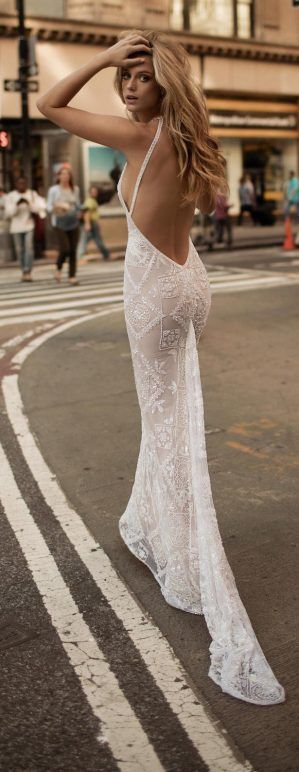 Halter Lace Long Dress