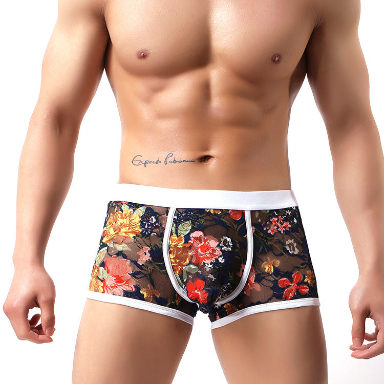 Lace Floral Briefs