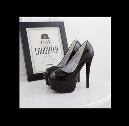 Sky High Heels (Black or White)