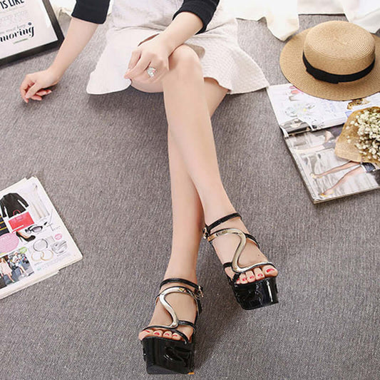 Wedge Retro Sandals