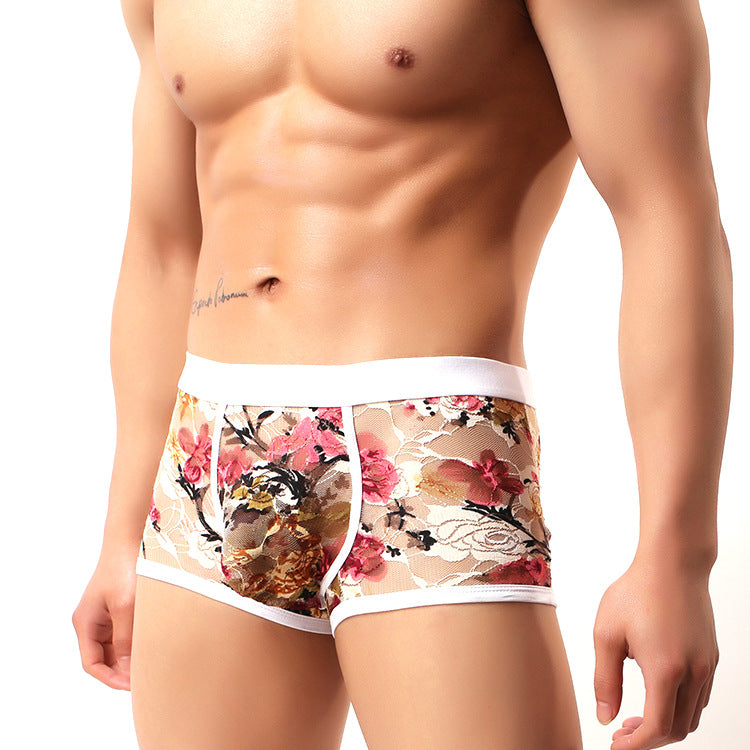 Lace Floral Briefs