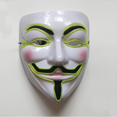 LED Guy Fawkes Mask