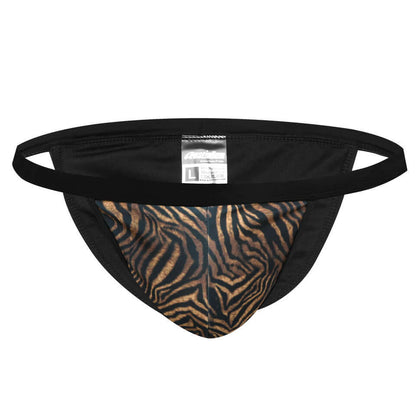 Mens Bikini Style Animal Print Swimwear