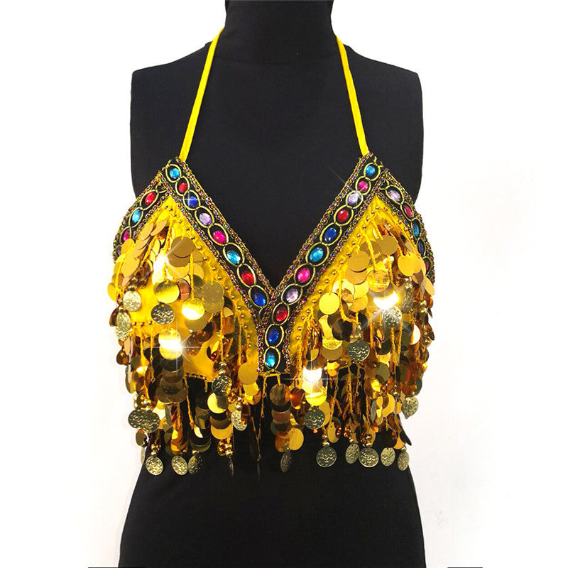 Festive Tassel Beads Top