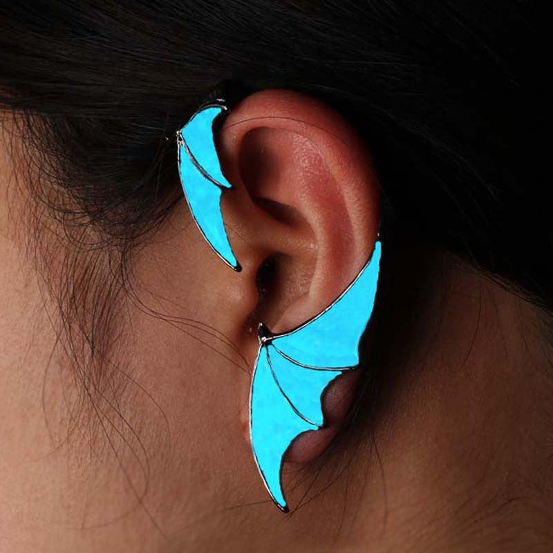 Glow Dragon Wing Earring