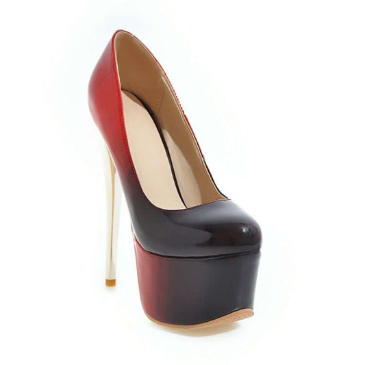 Stiletto Platform High-heeled Shoes